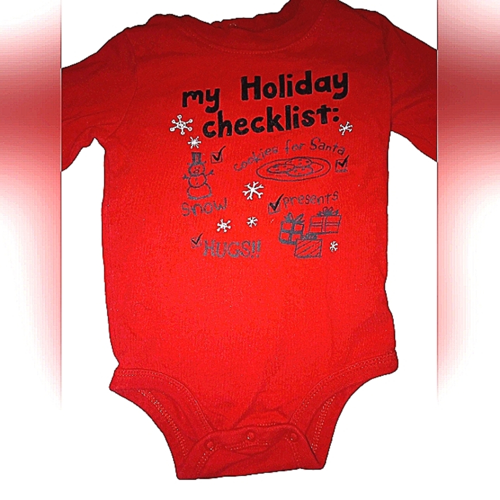 Christmas onesie (6-9 months)